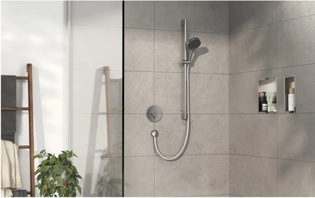 Hansgrohe ShowerSelect Comfort 15553000 Thermostaat - Chroom - afbeelding 2 van 3