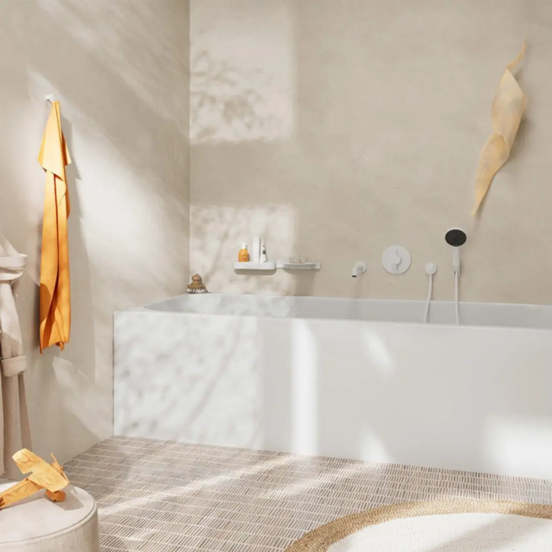 Hansgrohe DuoTurn S Inbouwmengkraan 75418700 - Wit - afbeelding 4 van 6