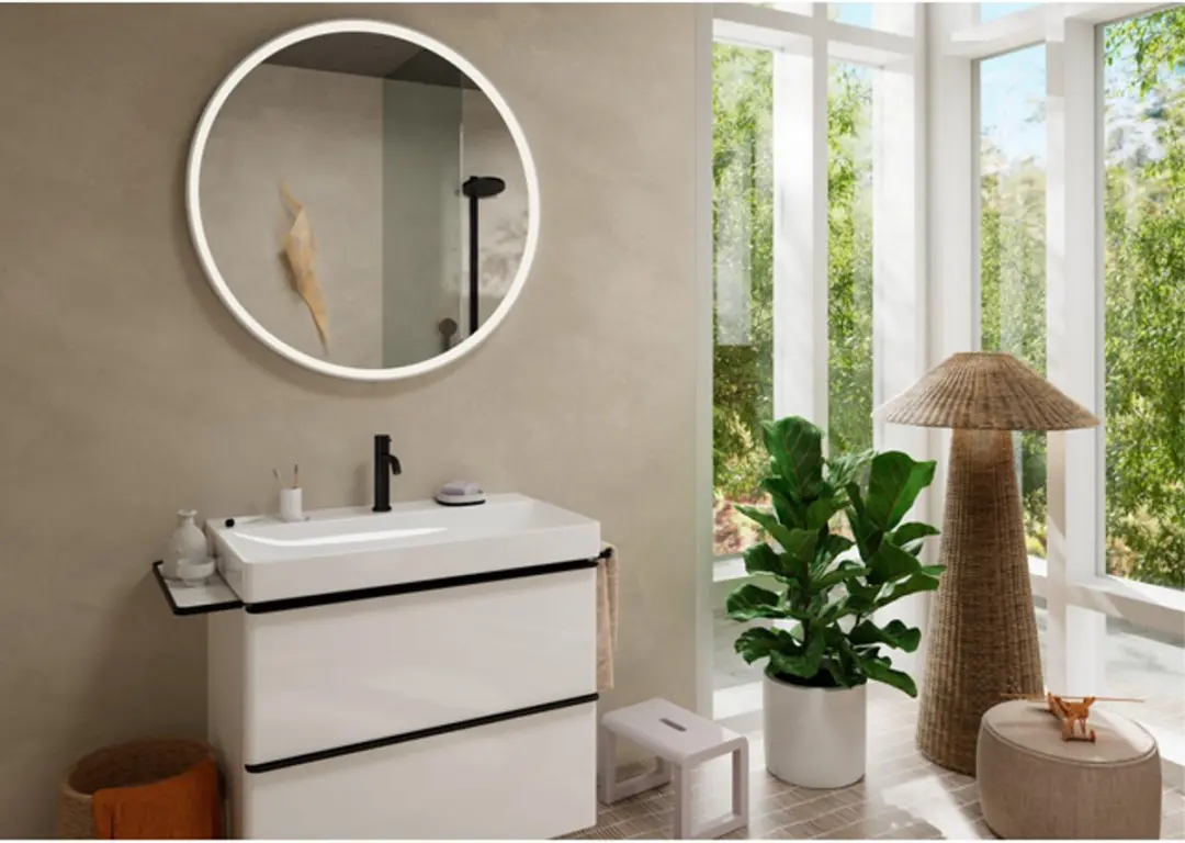 Hansgrohe Tecturis S Wastafelkraan 110 - Mat Zwart - afbeelding 6 van 6