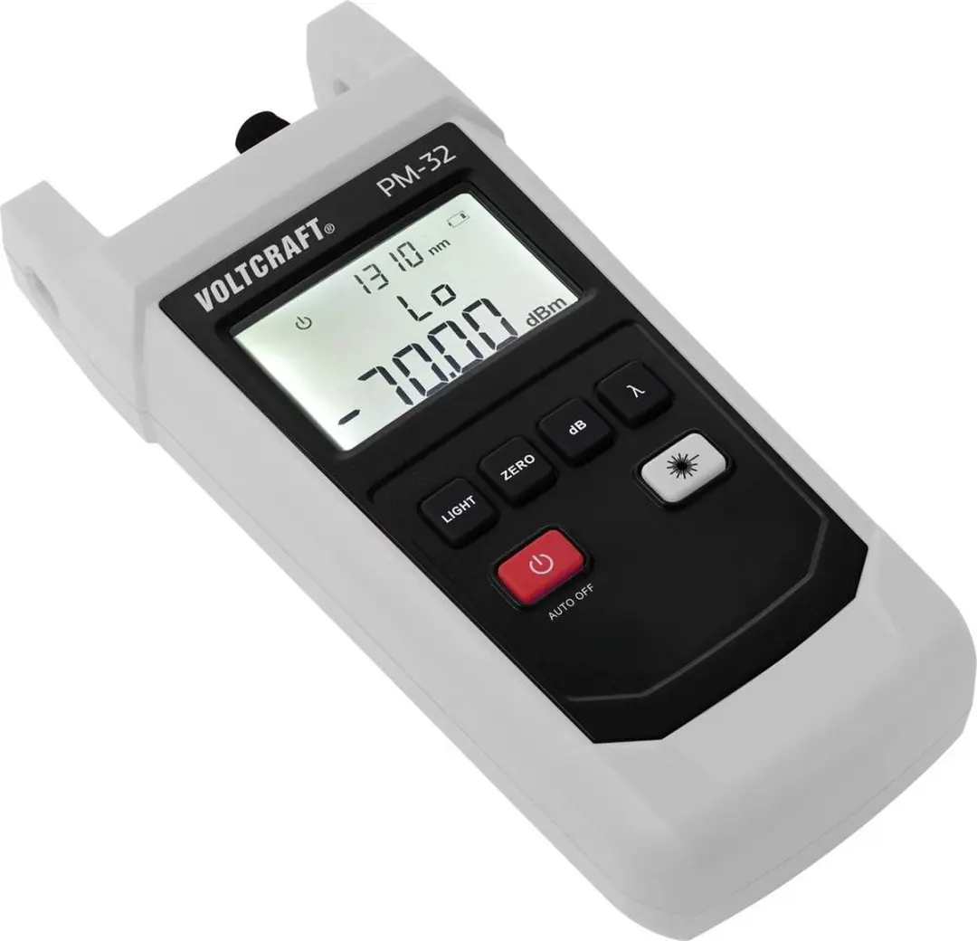 Voltcraft PM-32 Glasvezeltester - afbeelding 3 van 6