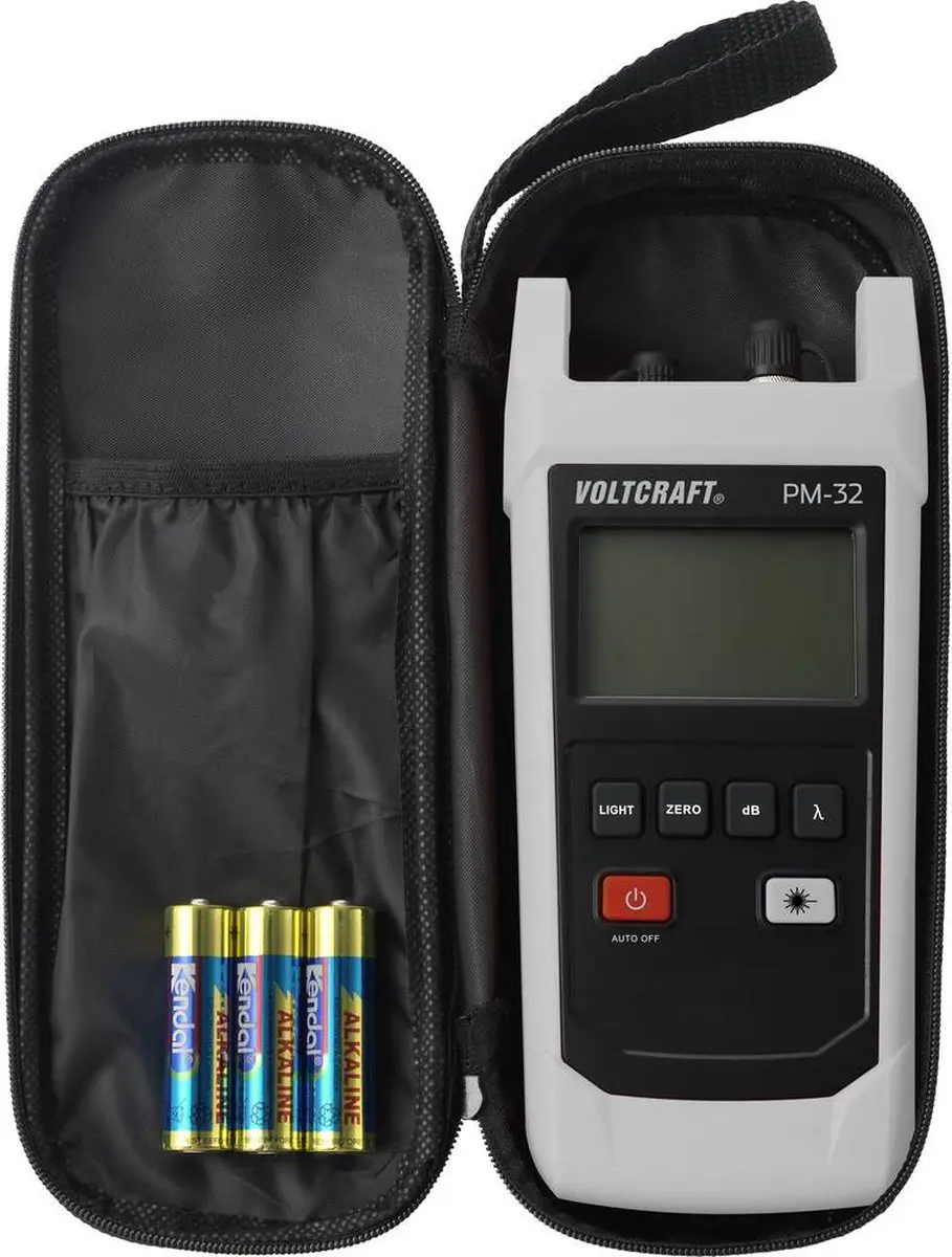 Voltcraft PM-32 Glasvezeltester - afbeelding 5 van 6