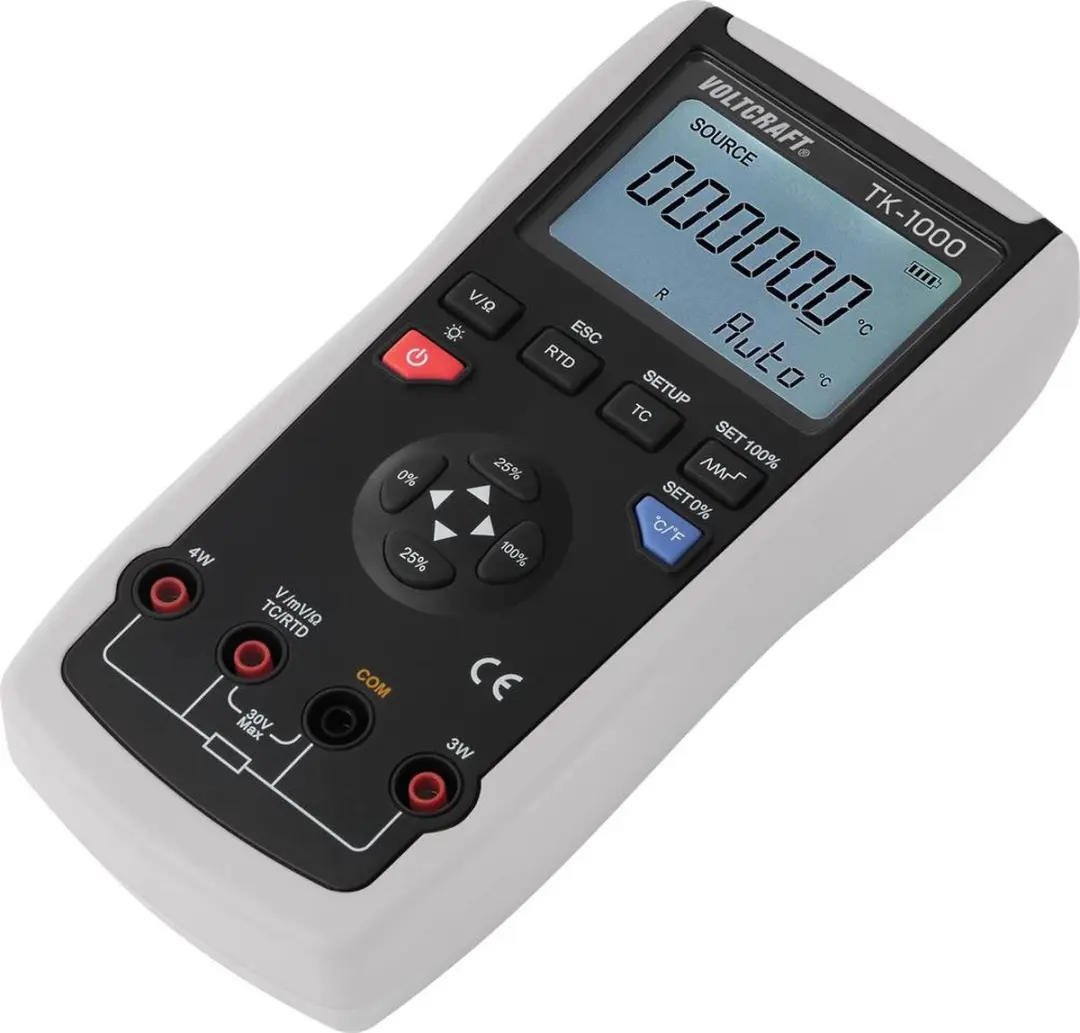 Voltcraft TK-1000 Kalibrator Temperatuur en Spanning - afbeelding 2 van 5