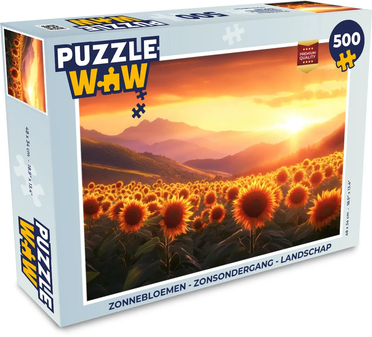 PuzzleWow Zonnebloemen
