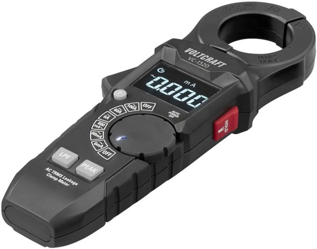 Voltcraft VC-1320 Stroomtang Digitaal 6000 counts - afbeelding 3 van 5