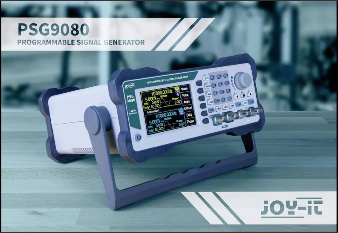 Joy-it JT-PSG9080 Signaalgenerator - 80 MHz - 2-kanaals - afbeelding 2 van 3