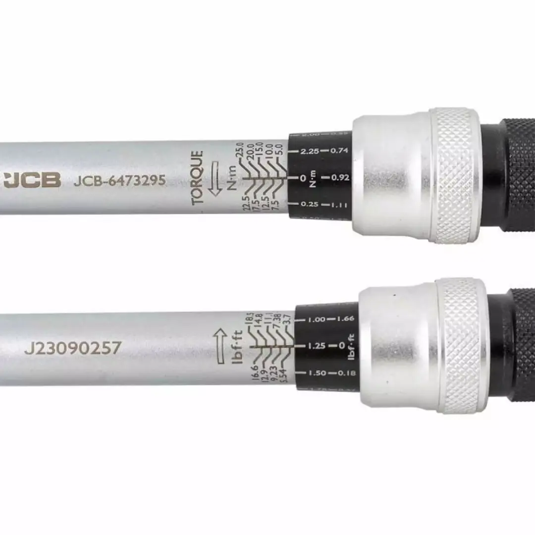 JCB Momentsleutel 1/2" - 20-120Nm - Zilver/Zwart - afbeelding 6 van 6