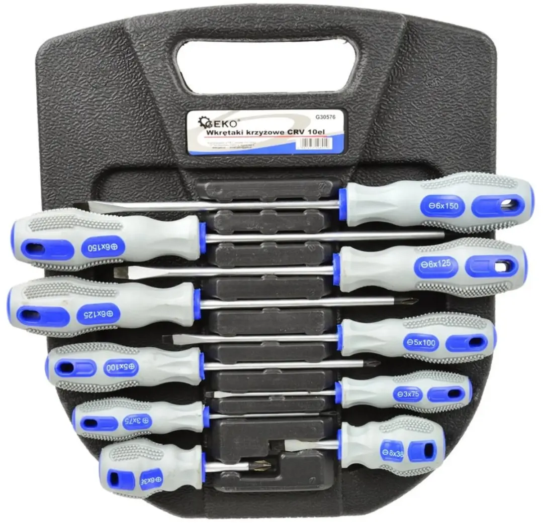 GEKO G30576 Schroevendraaierset 10-delig