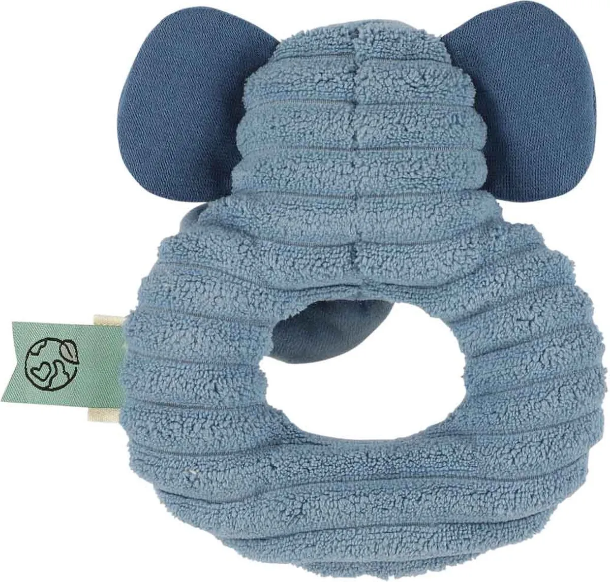Trixie Mrs. Elephant Rammelaar - Blauw - Sensorisch Speelgoed