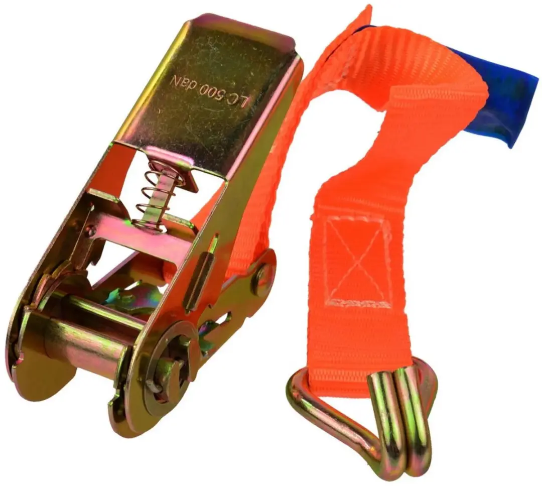 GEKO G02386 Ratelspanband 6m 1000kg - Oranje - afbeelding 5 van 6