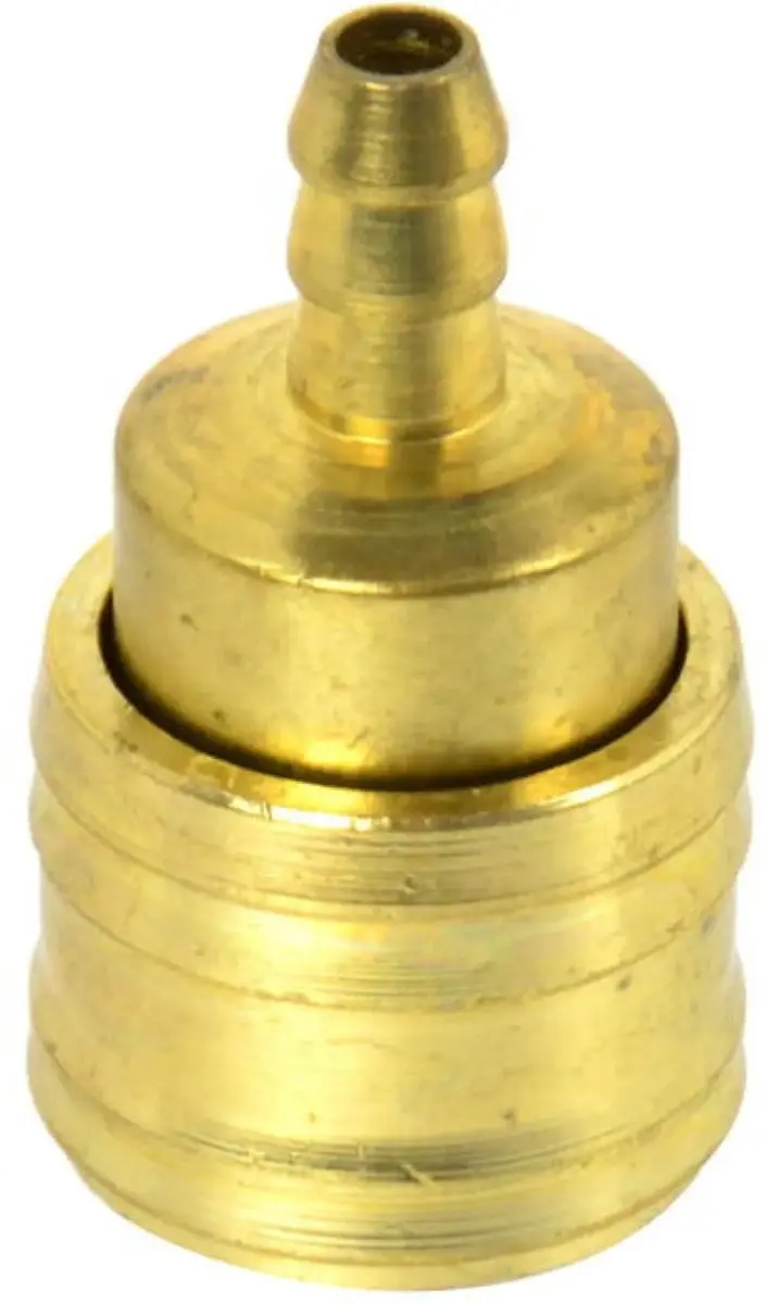 GEKO Snelkoppeling voor luchtslang 8mm - Messing vernikkeld - 16 bar - afbeelding 3 van 3