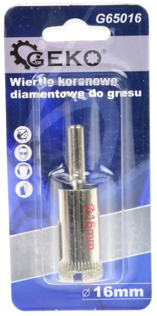 GEKO G65016 Diamantboor voor Tegels 16mm