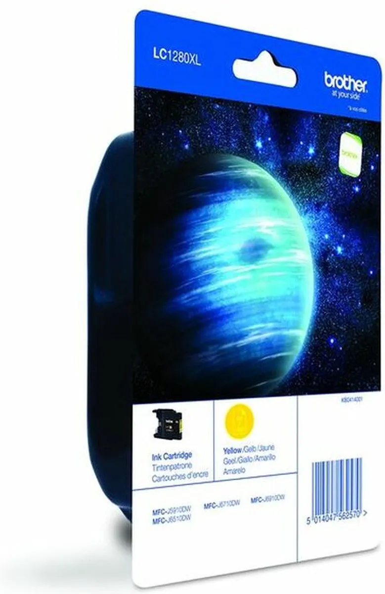 Brother LC1280XLYBP Inktcartridge - Geel