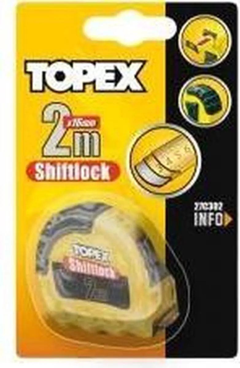 Topex Rolmaat ShiftLock 2m
