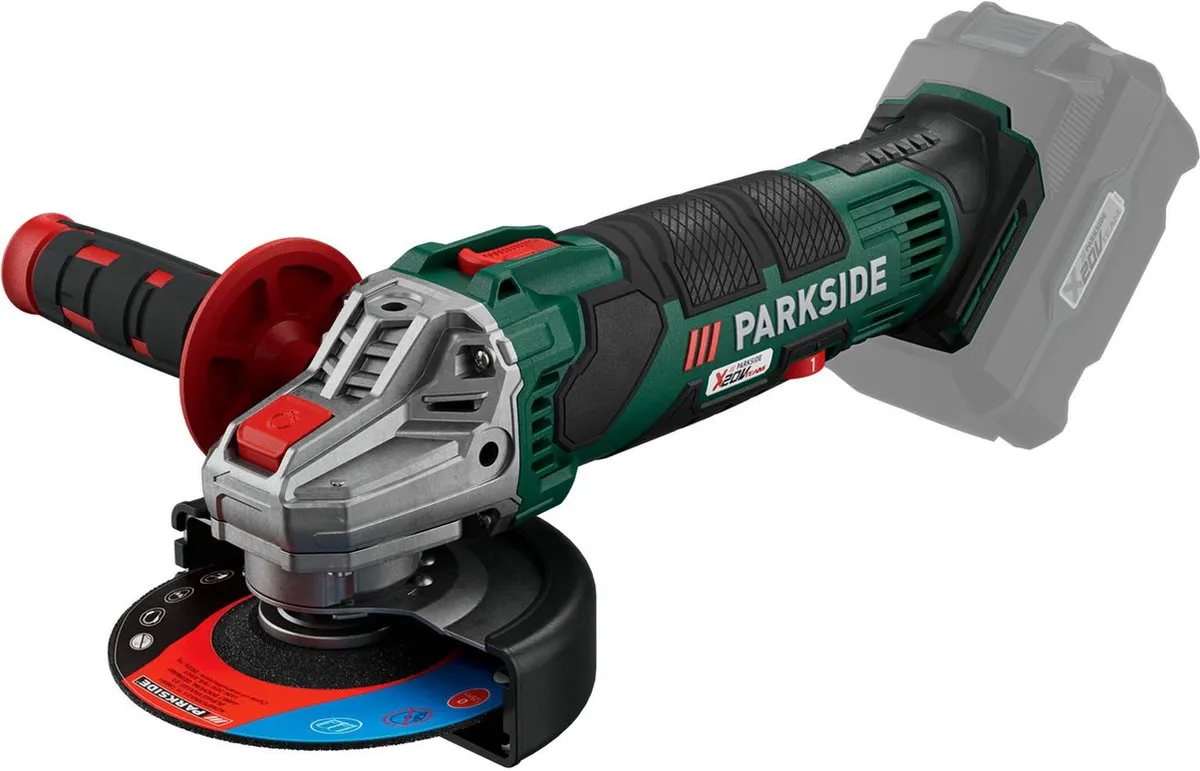 PARKSIDE Accu-haakse slijpmachine 20V 125mm - Metaal