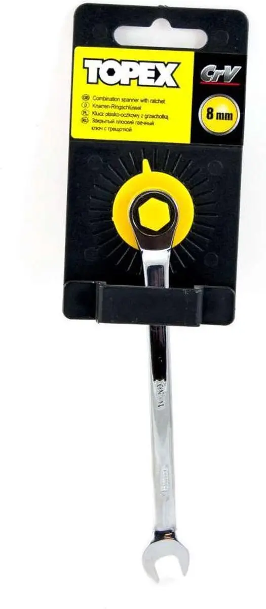 Topex 35D747 Ringsteeksleutel met Ratchet 12mm - afbeelding 3 van 3