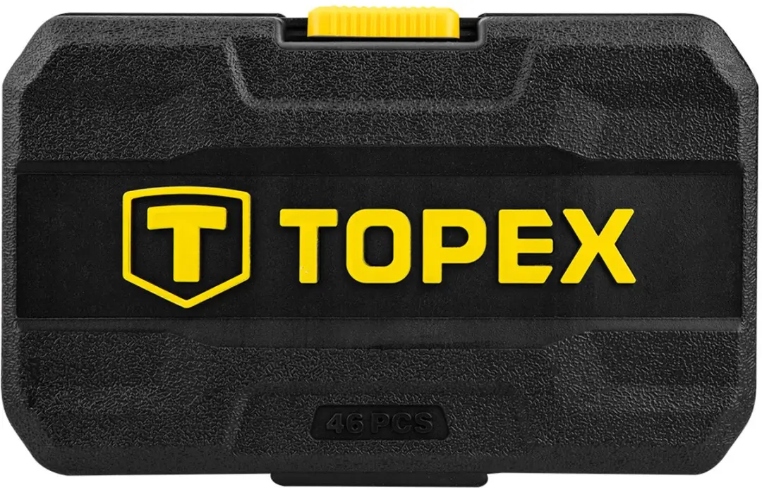 Topex Dopsleutelset 1/4" 46-delig 38D640 - afbeelding 3 van 5