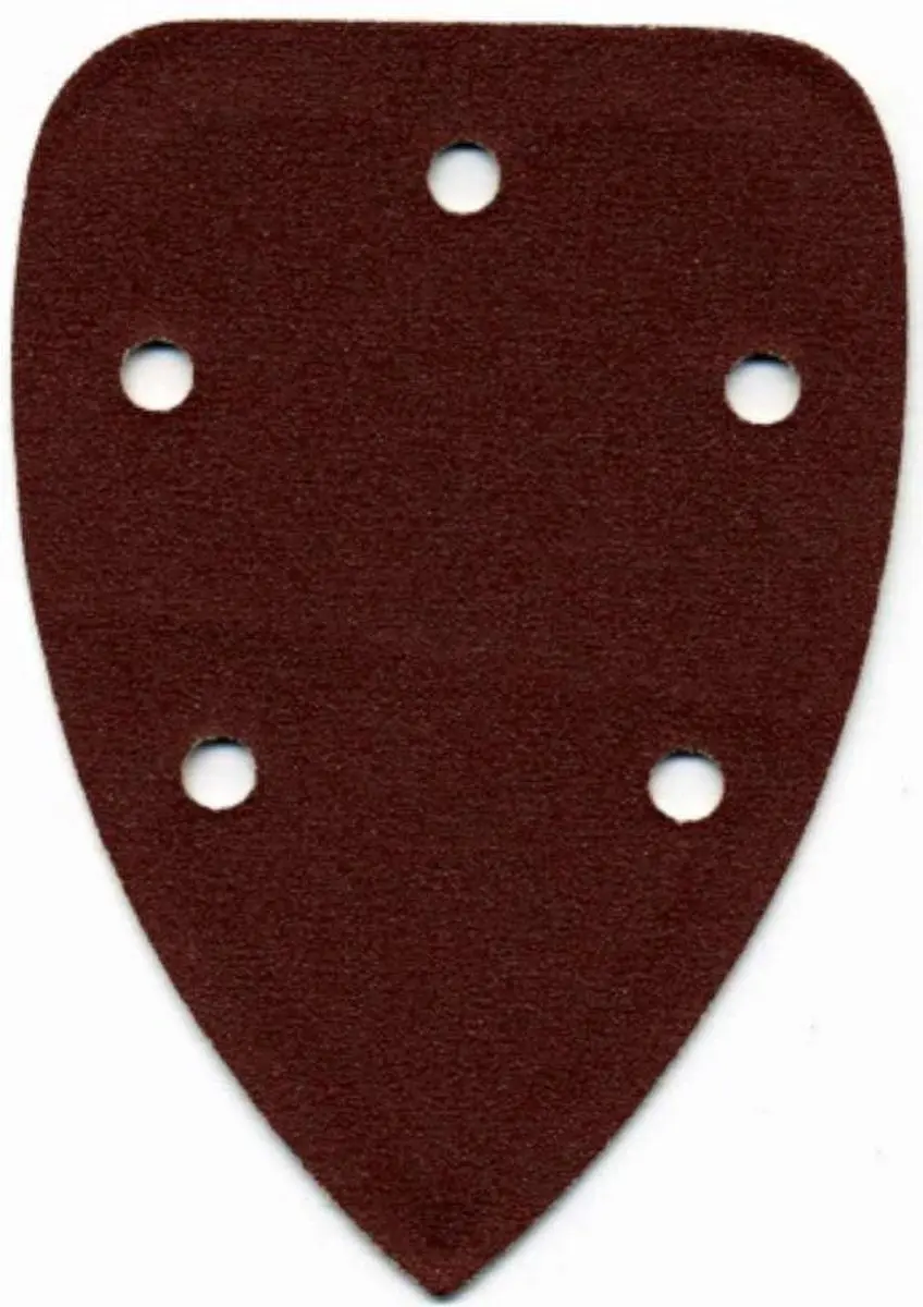 Mouse schuurpapier, K120 5 stuks verpakking, Velcro