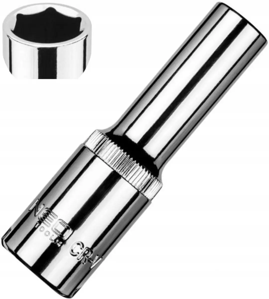 NEO 9mm Lange 1/2" Zeskantige Dop