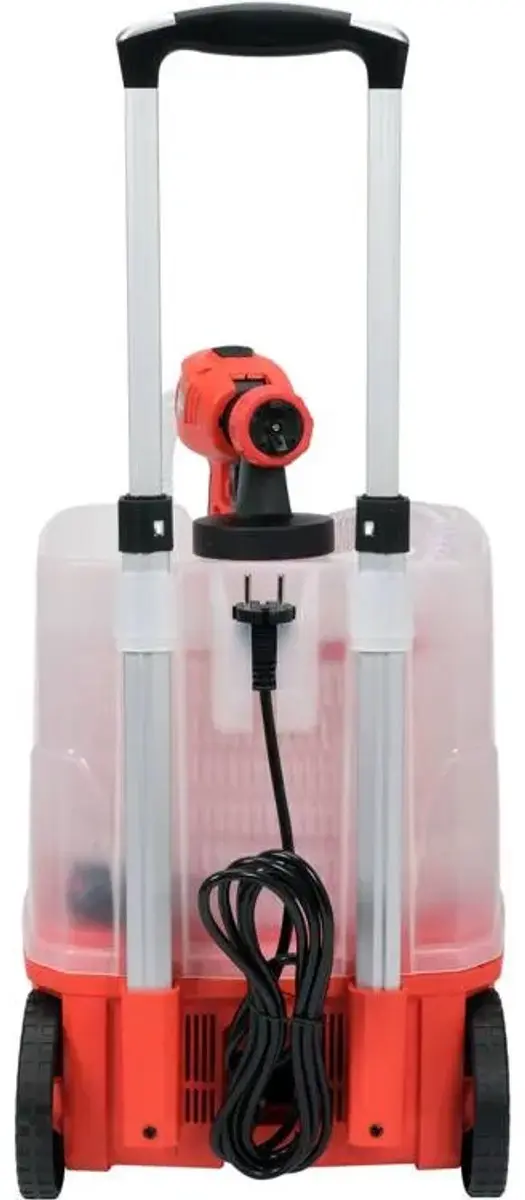 Yato YT-82555 HVLP Verfspuitstation - Rood - afbeelding 6 van 6