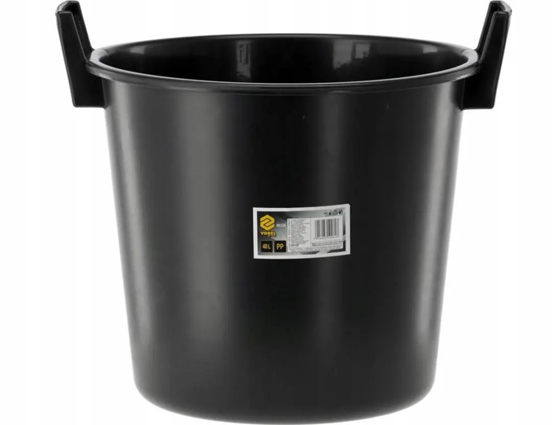 Bouwemmer 40L Kunststof