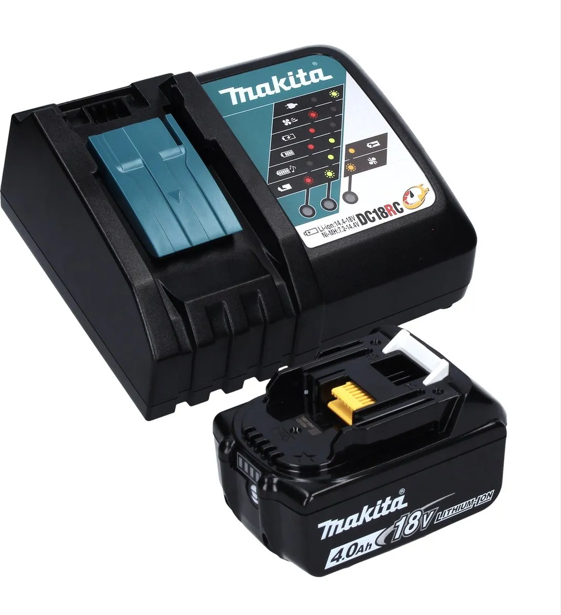 Makita DTW700RM1 Slagmoersleutel 18V 700Nm - 1x 4.0Ah Accu + Lader