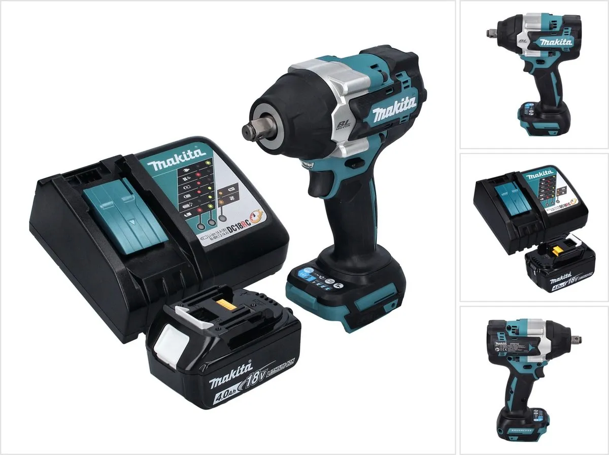 Makita DTW700RM1 Slagmoersleutel 18V 700Nm