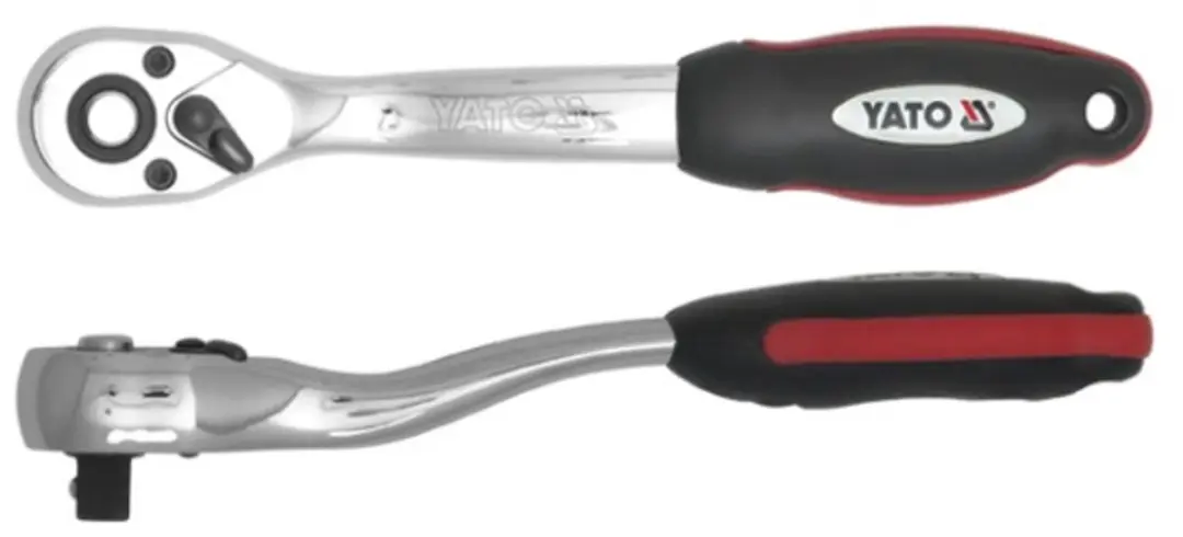 2x Yato 3/8" Gebogen Ratel