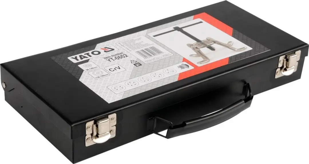 Yato YT-0602 Universele wielnaaftrekker - Zwart/Zilver - afbeelding 3 van 5