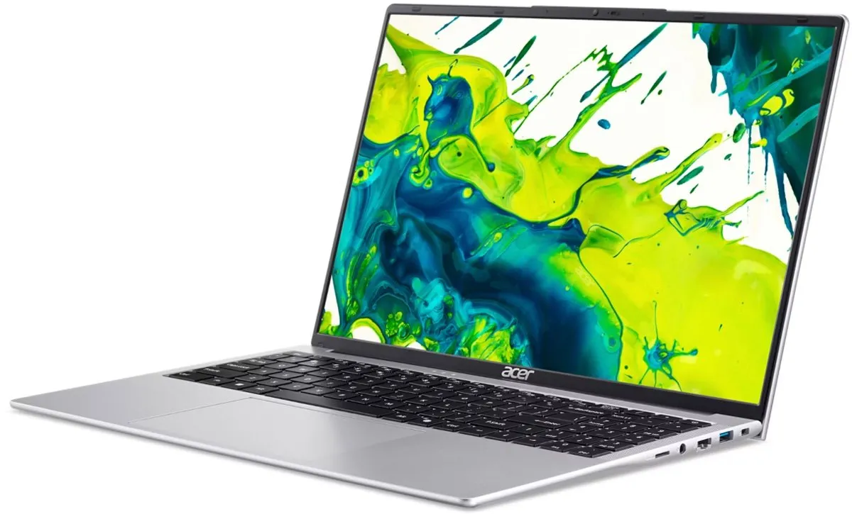 Acer Aspire Lite AL16-54P-523X Laptop 16" WUXGA i5-1334U - 16GB 512GB SSD - Zilver - afbeelding 2 van 6