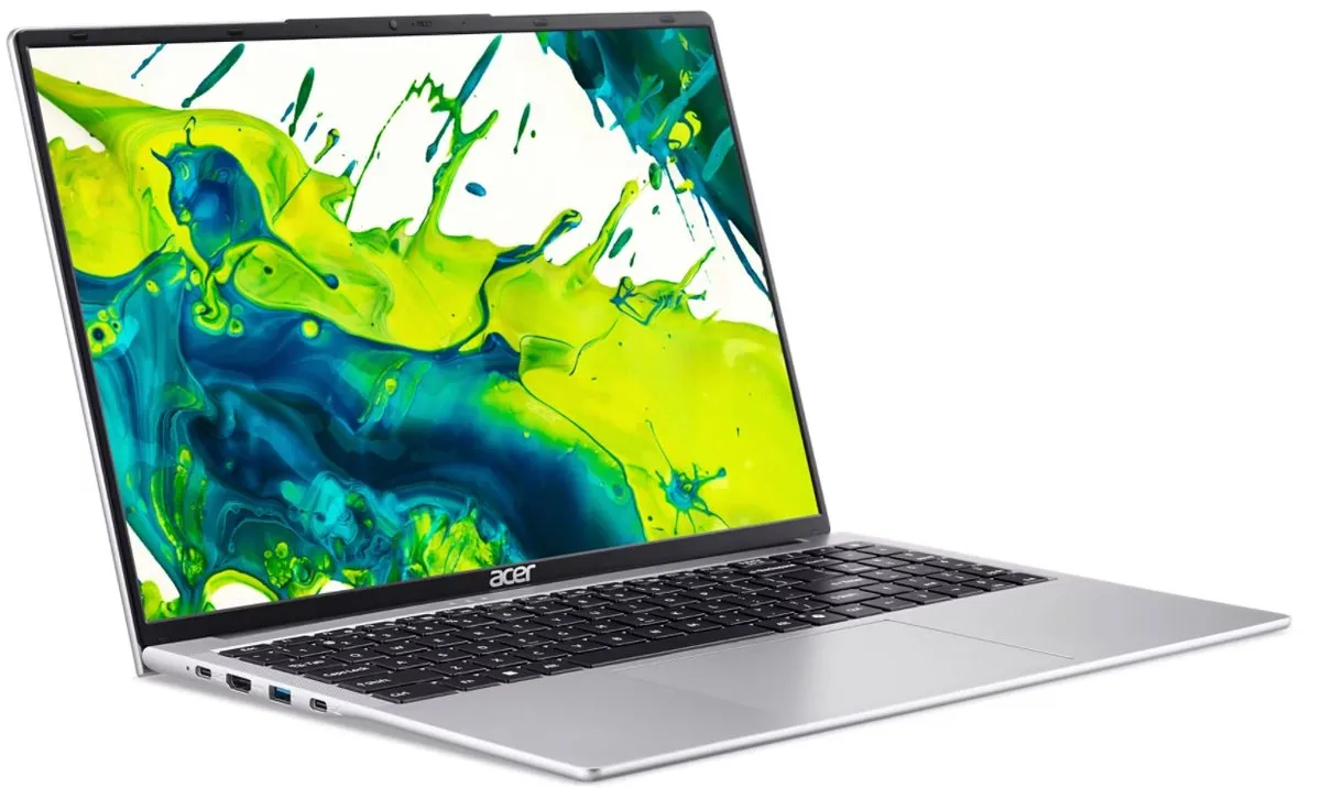 Acer Aspire Lite AL16-54P-523X Laptop 16" WUXGA i5-1334U - 16GB 512GB SSD - Zilver - afbeelding 4 van 6