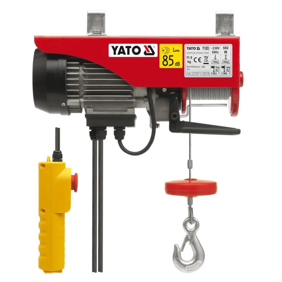 Yato Elektrische Lier 900 W 250/500 kg