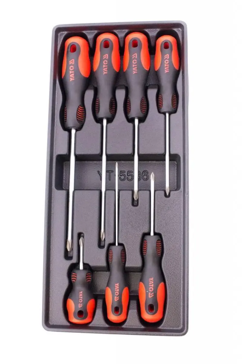 Yato YT-5536 Kruisschroevendraaierset - 7-delig - afbeelding 2 van 5