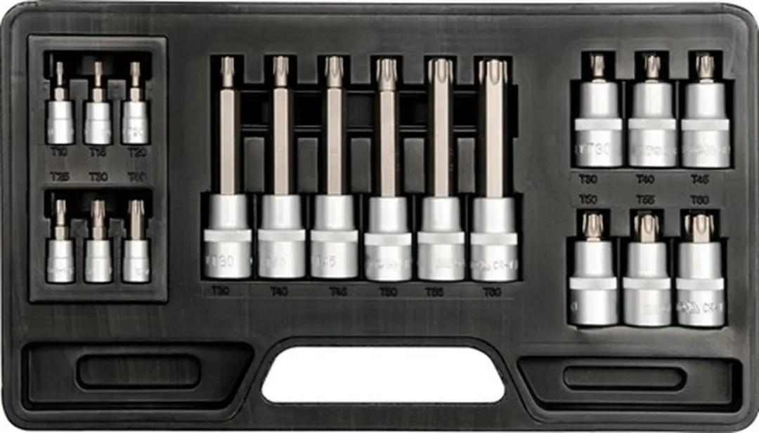 YATO 18-Delige Torx Doppenset (1/4