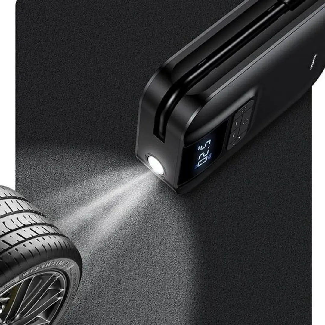 USAMS US-ZB215 Mini Luchtcompressor 5000mAh - afbeelding 3 van 6