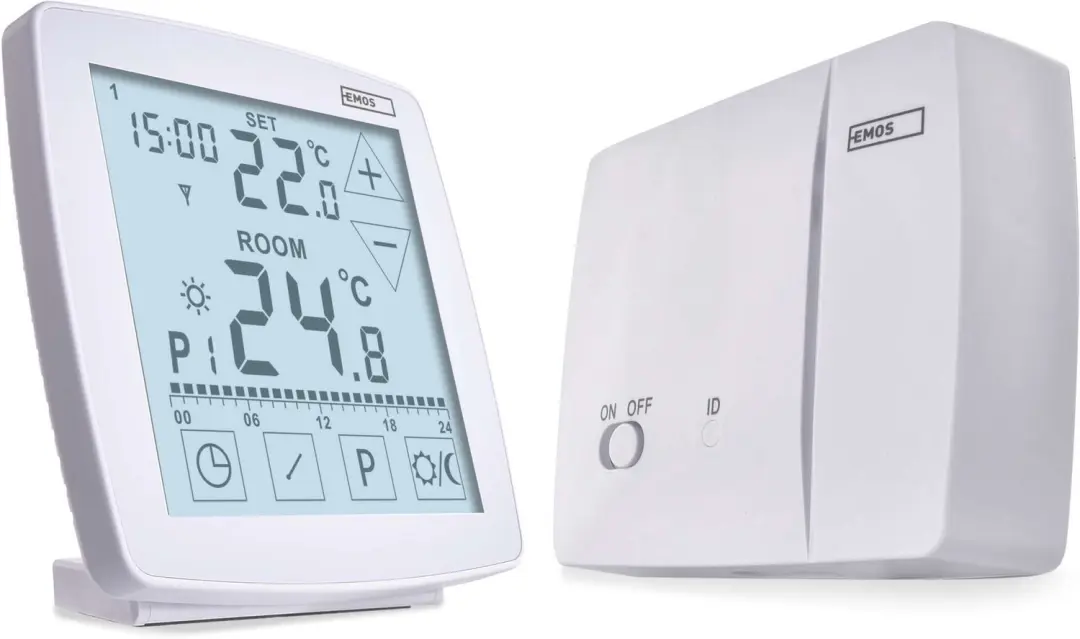 Emos P56A11 Draadloze OpenTherm Kamerthermostaat - Wit - afbeelding 4 van 6