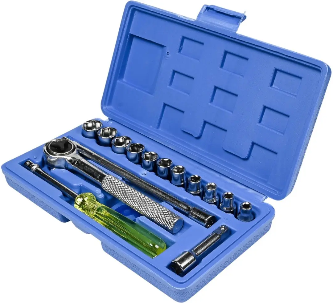 Benson Doppendoos met Ratel 1/4" - 17 delig - afbeelding 5 van 6