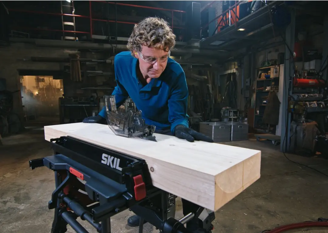 Skil 1340AA Tafelcirkelzaag met Onderstel - 254mm - 2000W - afbeelding 5 van 6