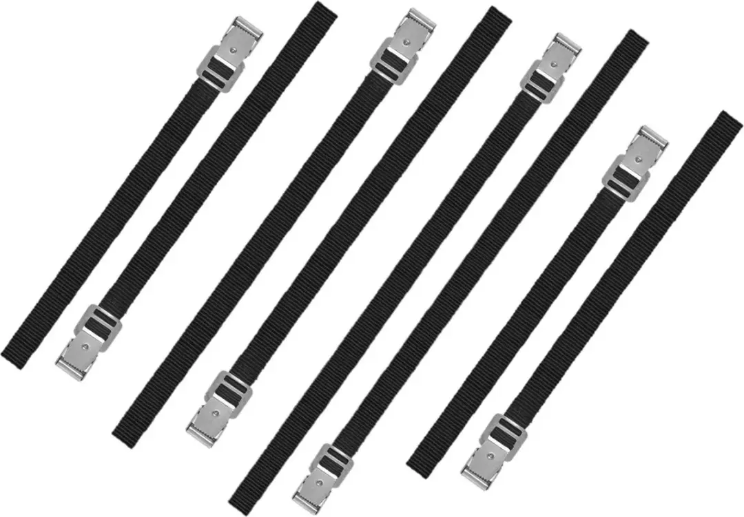 Voordeelset van 8x stuks caravan/camper fietsen spanbanden 50/75/100 cm