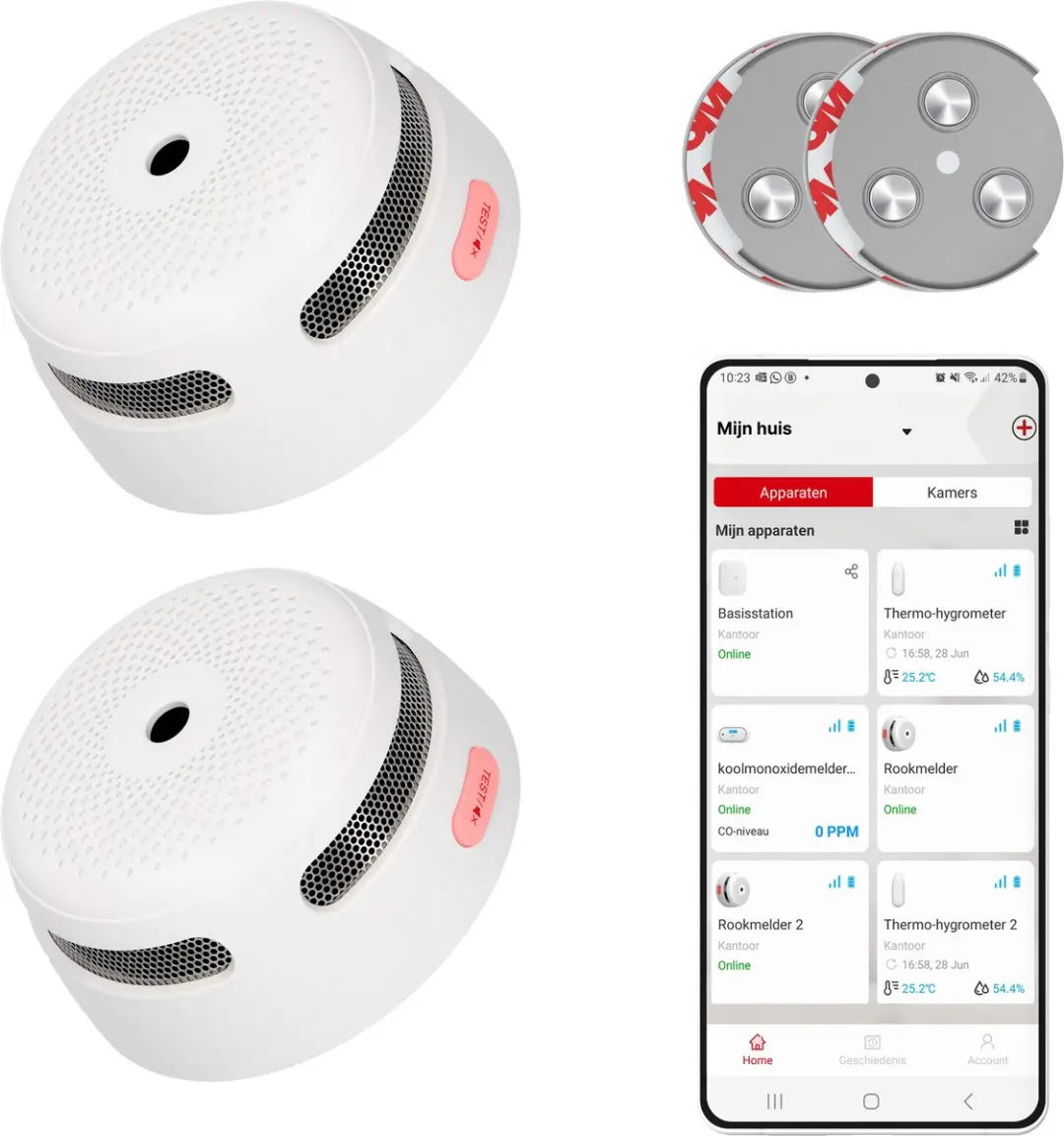 X-Sense XS01-WX Slimme rookmelder met Wifi
