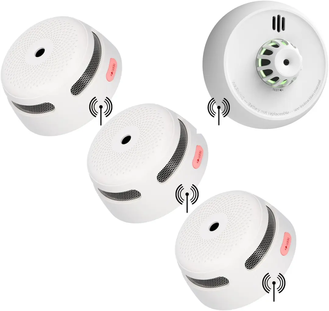 X-Sense Brandpreventieset XS01-W Draadloos koppelbare rookmelder en XH01-W Koppe