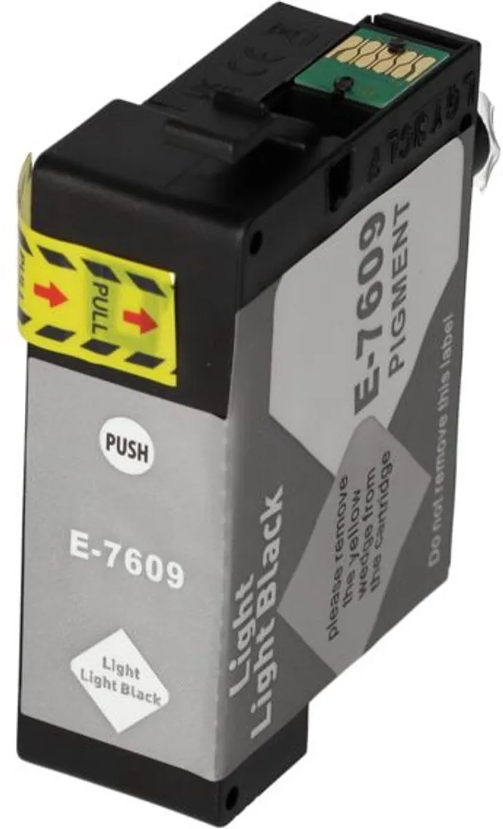 PrintAbout Epson T7609-PA Inktcartridge Licht-zwart 29.5ml