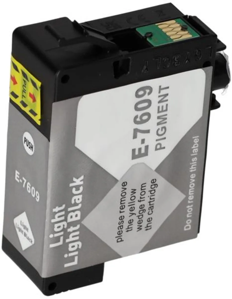 PrintAbout Epson T7609-PA Inktcartridge Licht-zwart 29.5ml