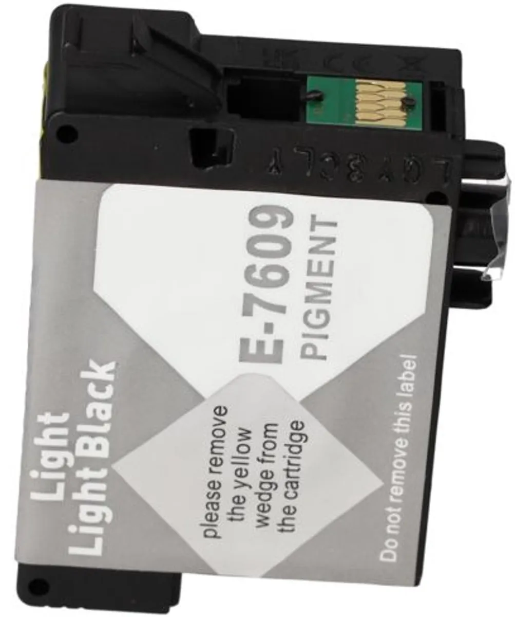 PrintAbout Epson T7609-PA Inktcartridge Licht-zwart 29.5ml