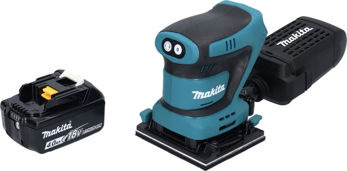 Makita DBO 480 M1 Accu-Schuurmachine 18V - 1x 4,0Ah