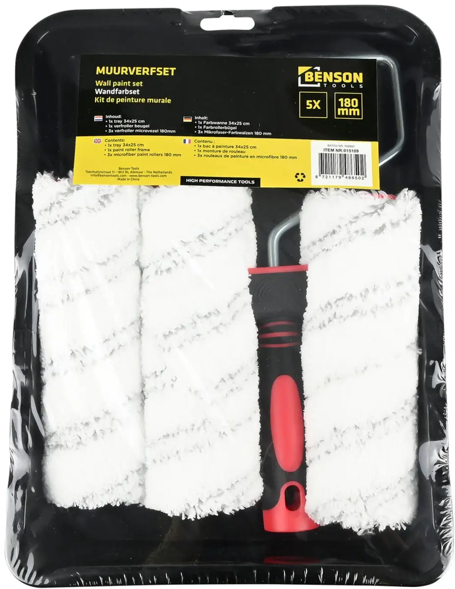 Benson Muurverfset 180 mm