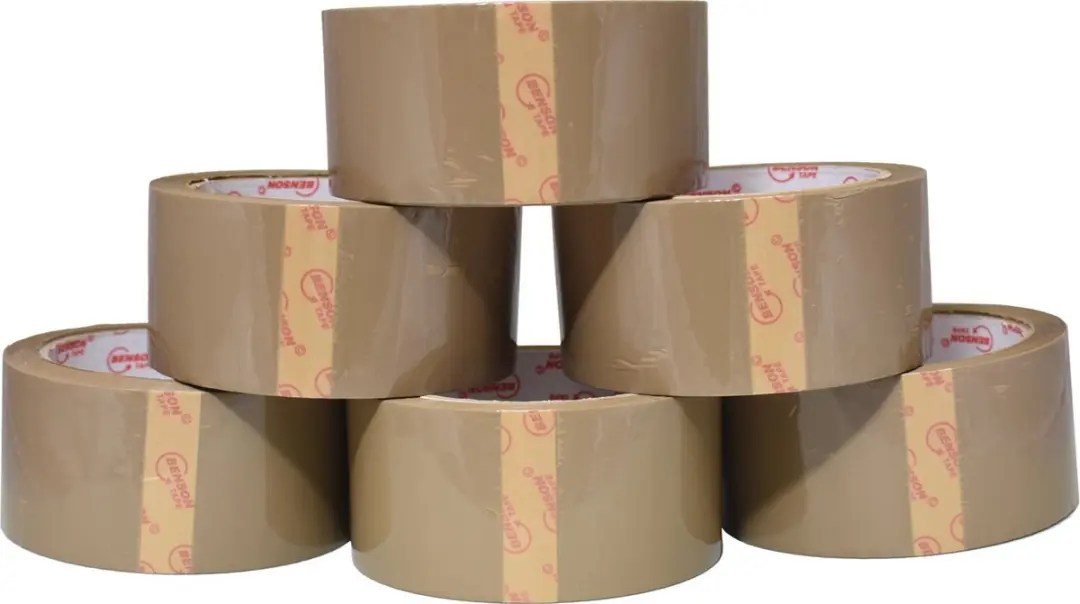6 x Rollen Verpakkingstape Dozentape