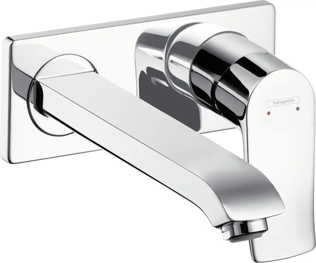 hansgrohe Metris ééngreeps wastafelmengkraan afbouwdeel uitloop 22.5 cm