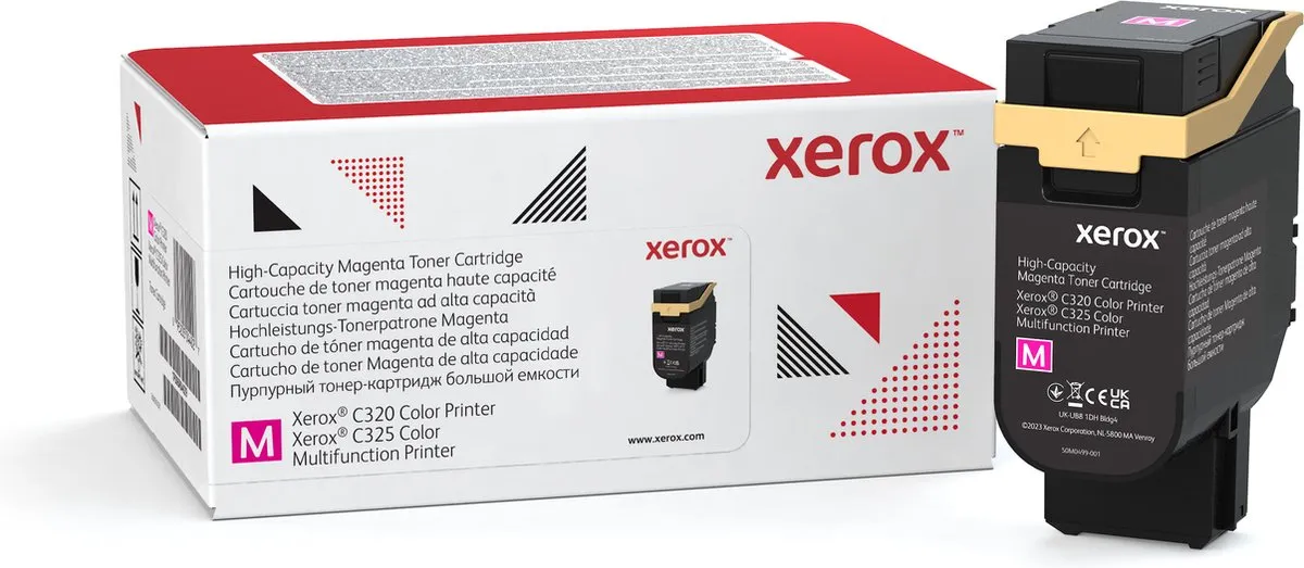 Xerox C320/C325 Tonercassette Magenta 006R04829 - 5.500 Pagina's