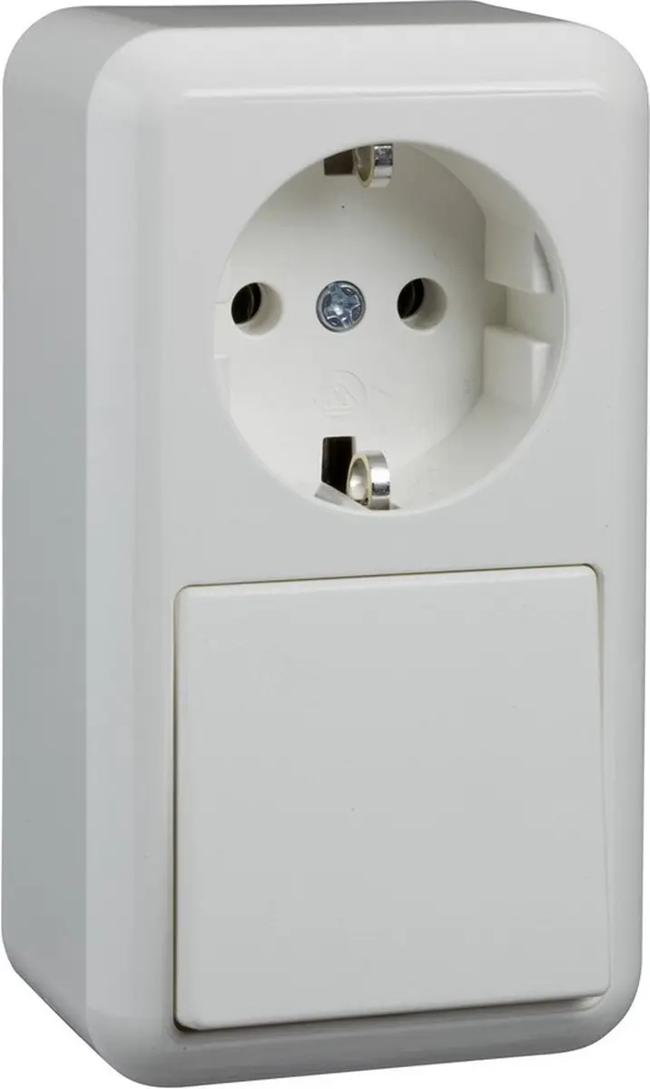 Schneider Electric 388604 Stopcontact + Wisselschakelaar - afbeelding 5 van 5