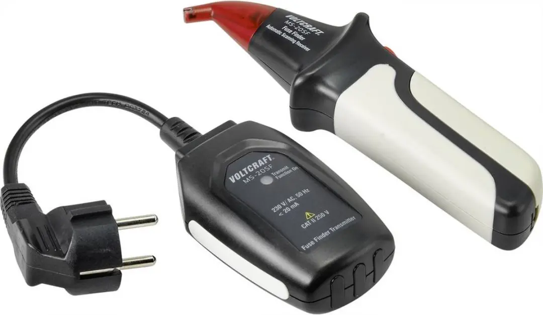 Voltcraft MS-20SF Zekeringvinder - Stroomkringvinder met zender en ontvanger - afbeelding 5 van 5